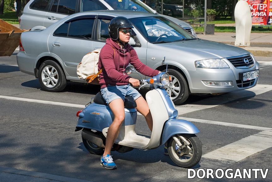 С российских дорог исчезнут мопеды и скутеры